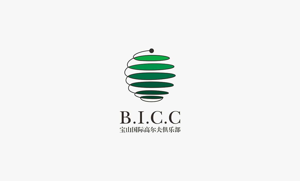 寶山高爾夫俱樂(lè )部品牌標志設計