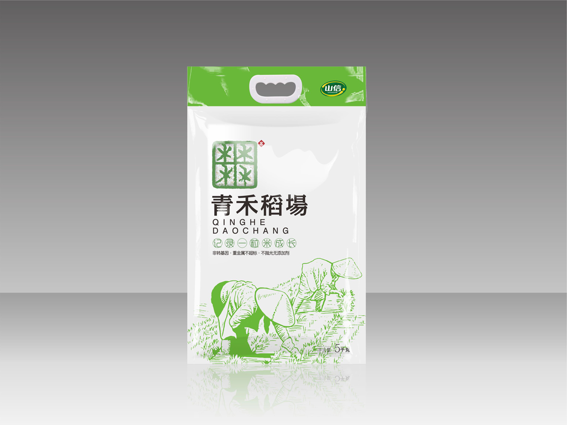 青禾稻場(chǎng)大米品牌包裝設計
