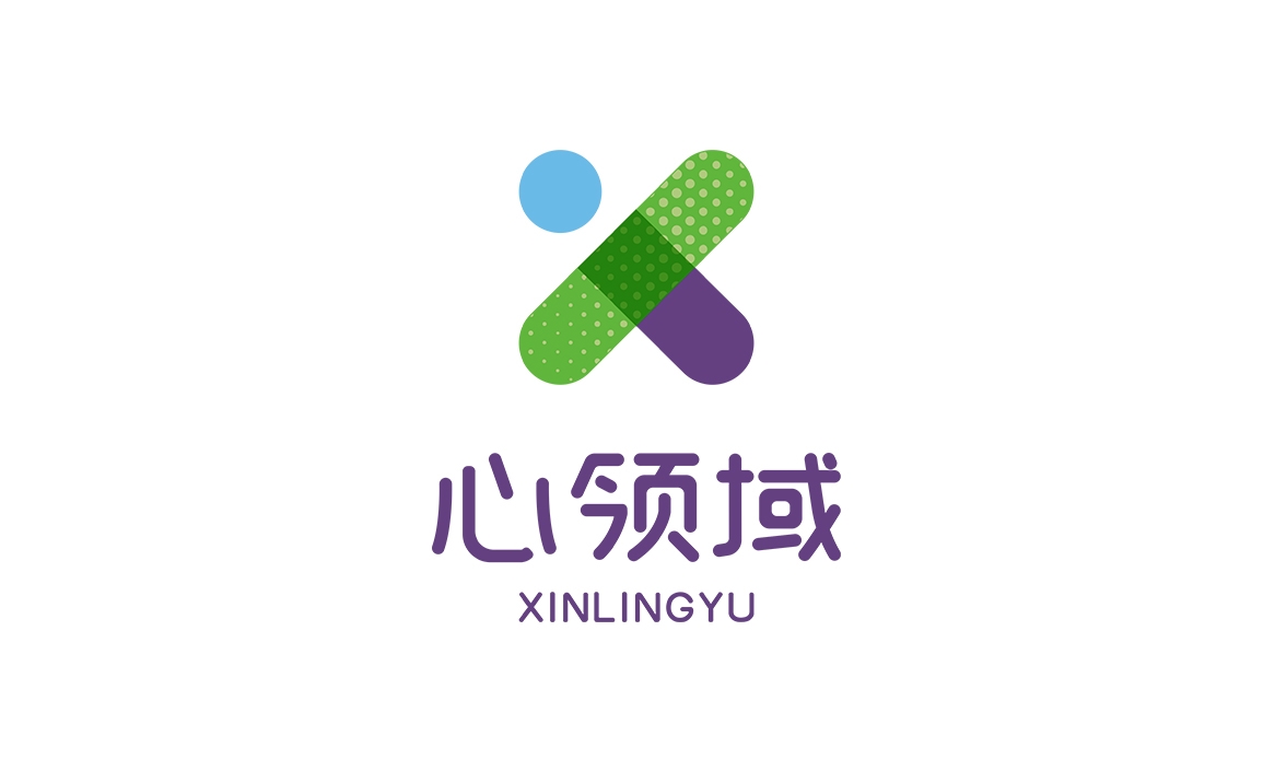 河南心領(lǐng)域教育咨詢(xún)有限公司品牌標志設計