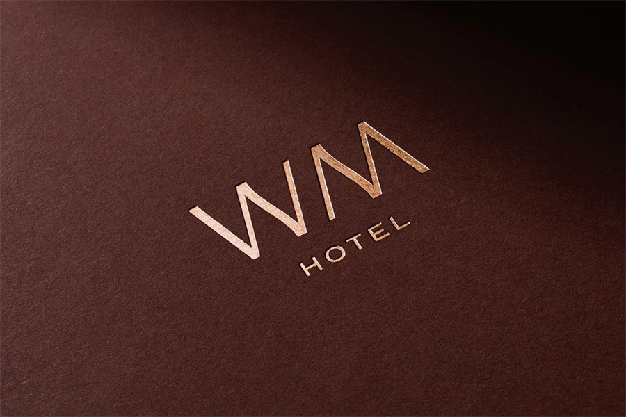 WM酒店品牌標識設(shè)計